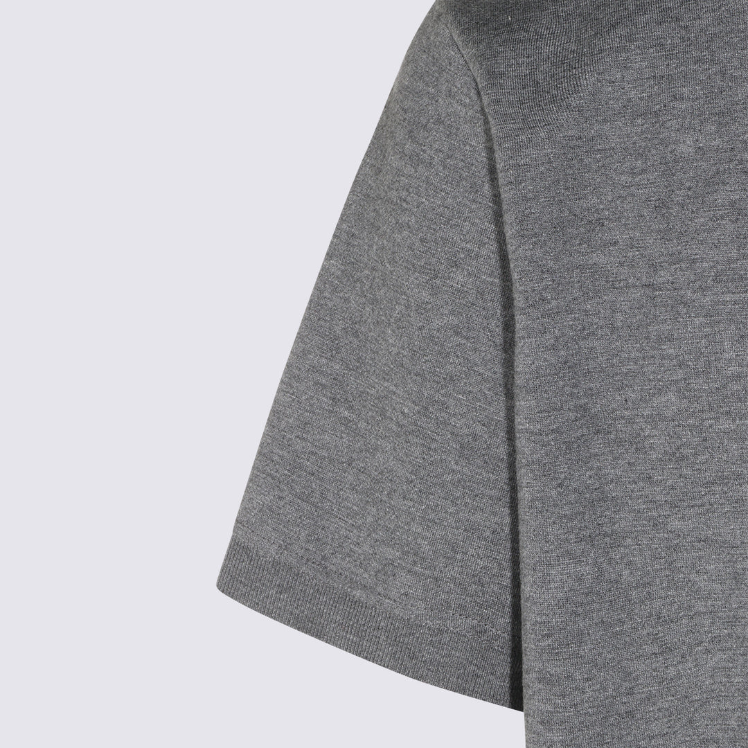 Malo T-shirts and Polos - Metallici e grigi | 78108a2305a5c155002d36a44ccbfde054ca4a12