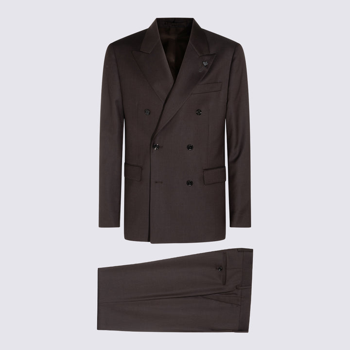 Lardini Dresses - Brown | 64b3f10dedc630f5590bdce25169247a899596ba