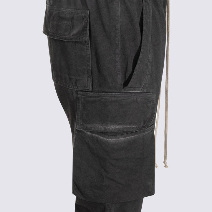 Rick Owens Drkshdw Trousers - FADED BLACK | 587c93f3bfeb6f0656a6a5f5b246851a61555957