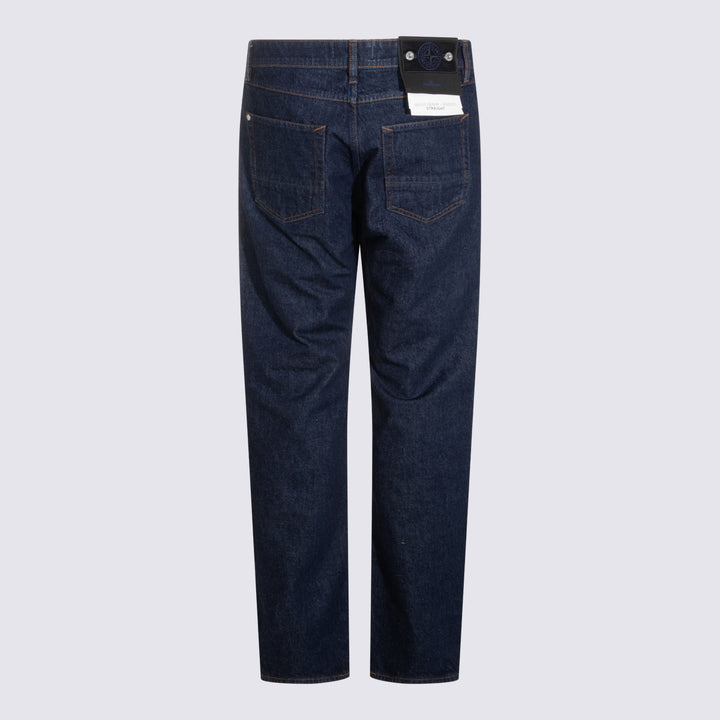 Stone Island Jeans - Dark blue | 295cd1a7cd612d192b0826a6f65e7a5cfa6b9da5