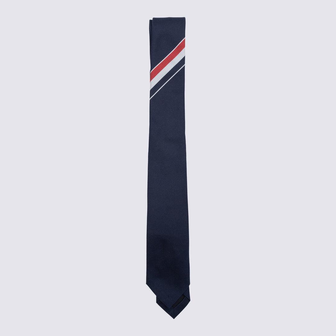 Thom Browne Ties - Navy | a86a18c6ff31ea7667646777f8346a0dfd6359bf