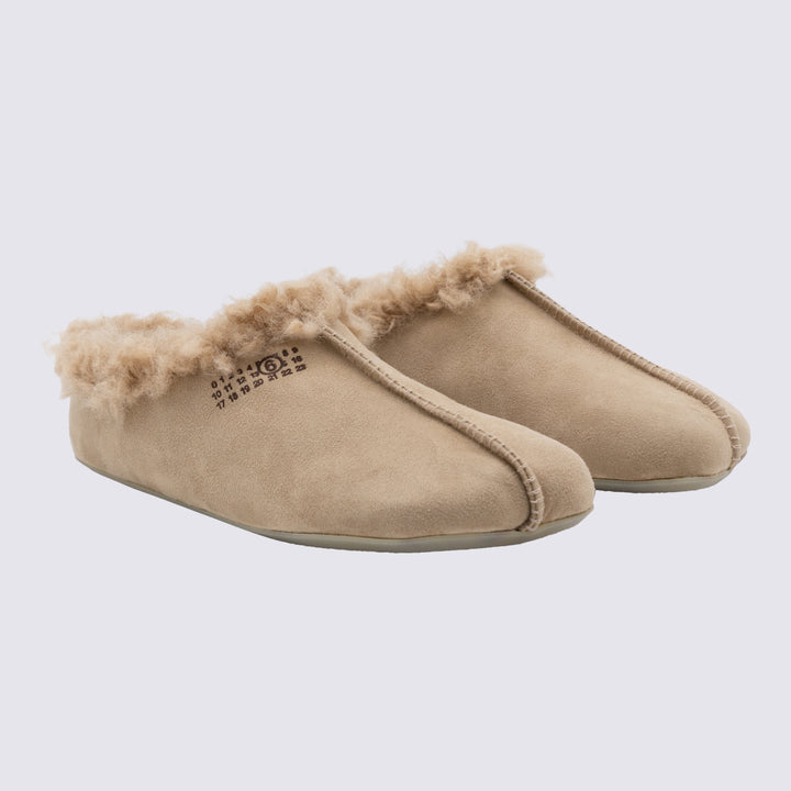 Mm6 Maison Margiela Flat shoes - INDIAN TAN | 8b692b42b24c46015c6ad02c794125187dcb789e