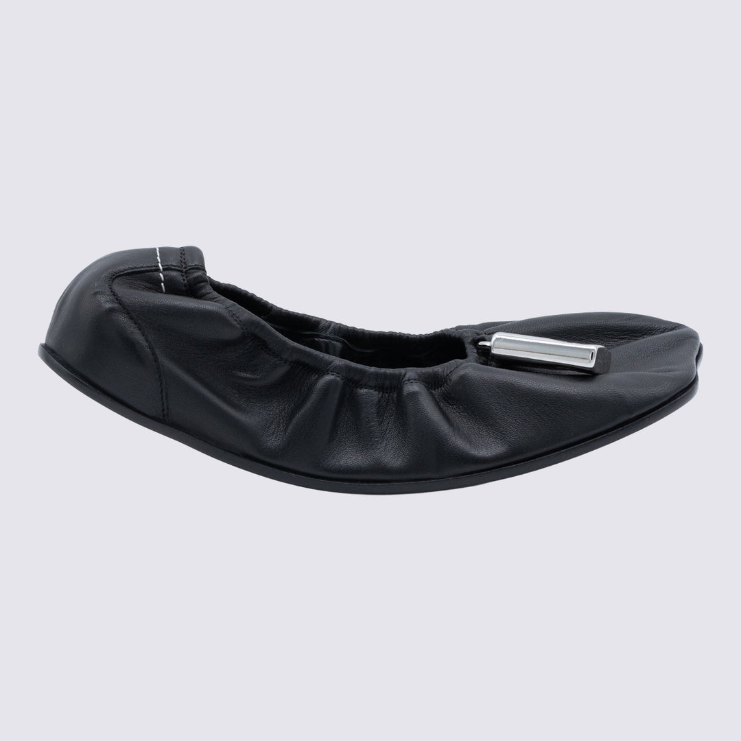 Mm6 Maison Margiela Flat shoes - Black | edb73a02a7b0939b2b7e01701bb74436ab92bccc