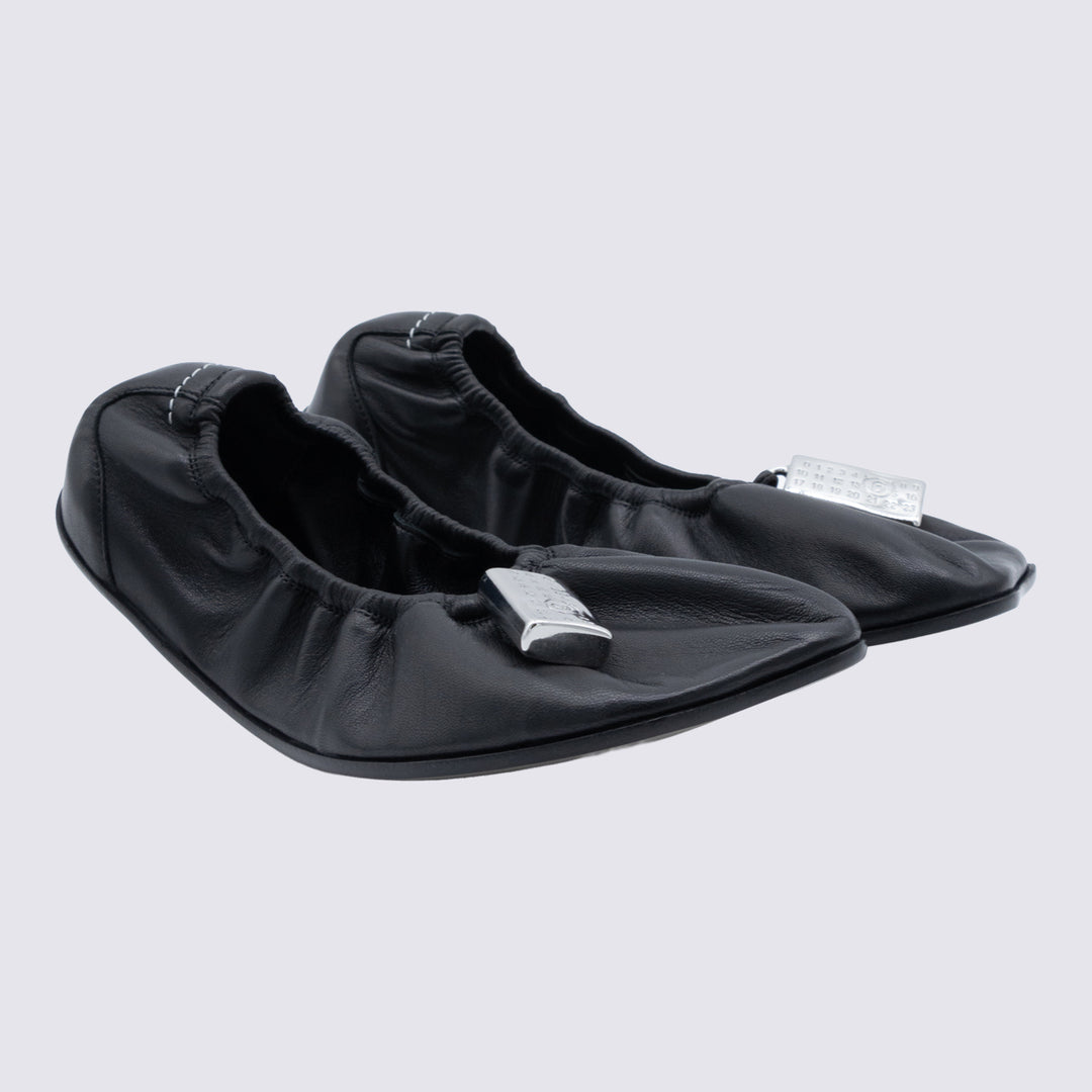 Mm6 Maison Margiela Flat shoes - Black | 3e29c7d1ed607040dadbebe349af409de35fa17b