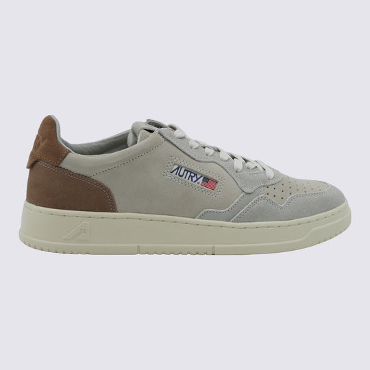 Sneakers Pelican/Cigar