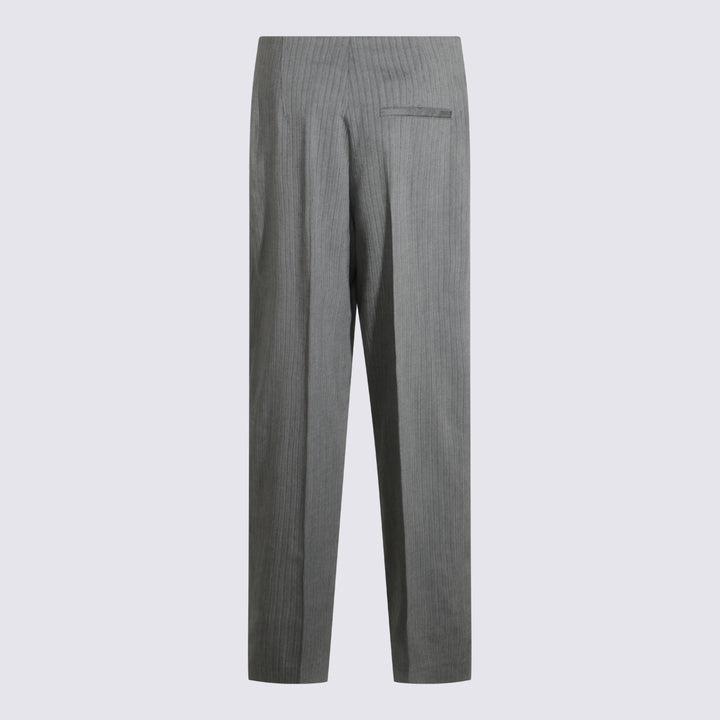Alberta Ferretti Trousers - Grey | 418b17c1bf0a145e6a29162b38737dcc6b76acba