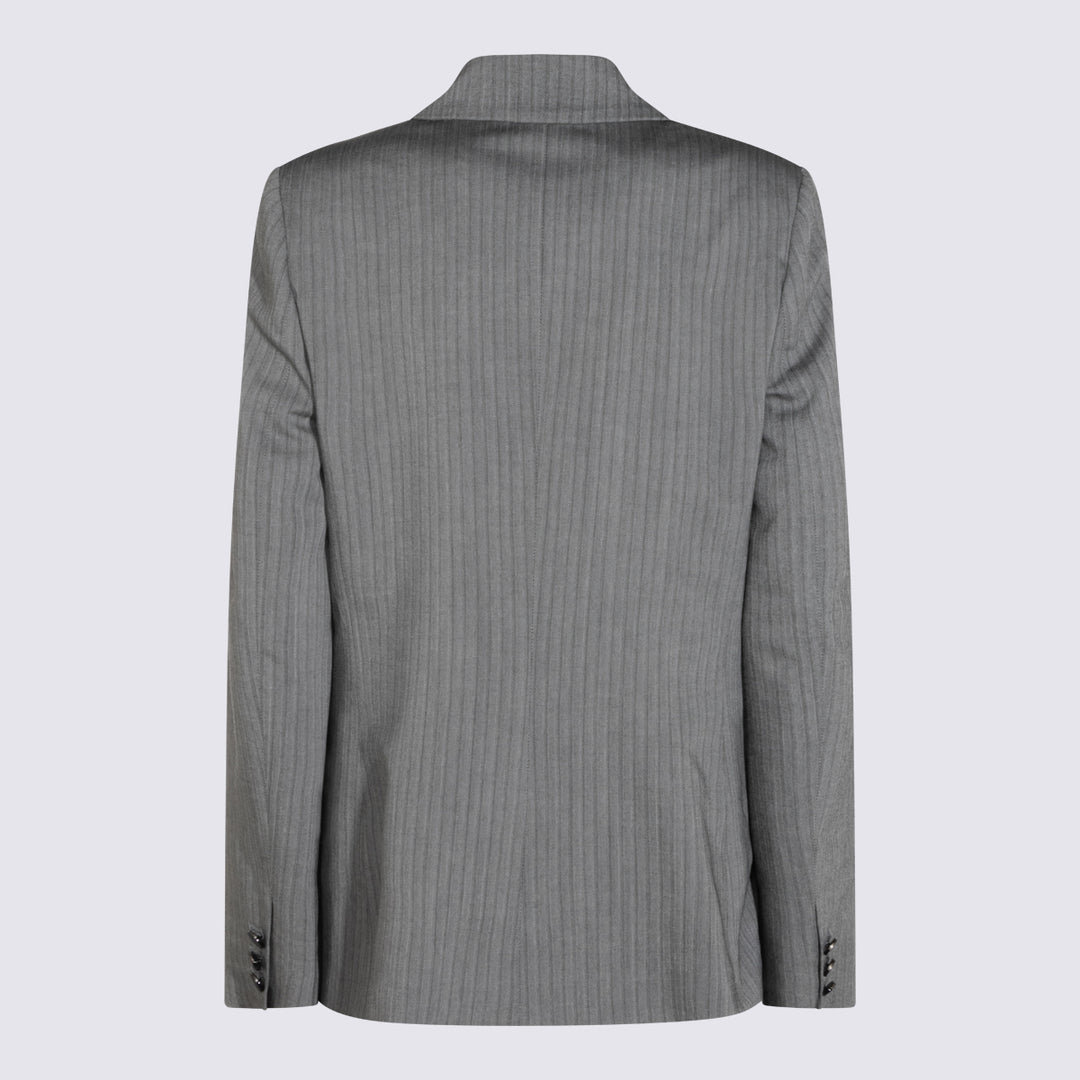 Alberta Ferretti Jackets - Grey | 83a8124bc5d6f3af196763ae52ba6f41f80a2c61