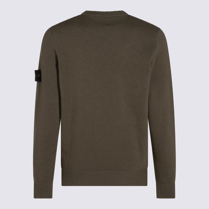 Stone Island Sweaters - MILITARY GREEN | a058581aeff3690b1997169ab0633c7ae9ffcb46