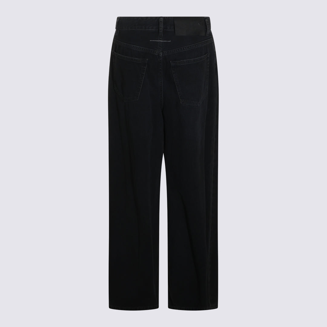 Mm6 Maison Margiela Jeans - Black | 737a721ff3641a2a3fae0f218d2551e8e4339a8b