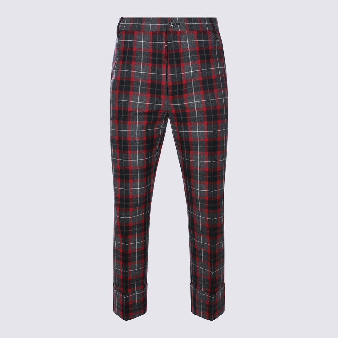 Vivienne Westwood Trousers - CHARCOAL/RED | 58c6e04a6a0fb6ac63fbecccb71dfac24c8dcd0b