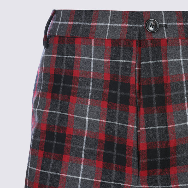 Vivienne Westwood Trousers - CHARCOAL/RED | 28765087828079a49f7bfd0c4e41e2fc6d4f8fdb