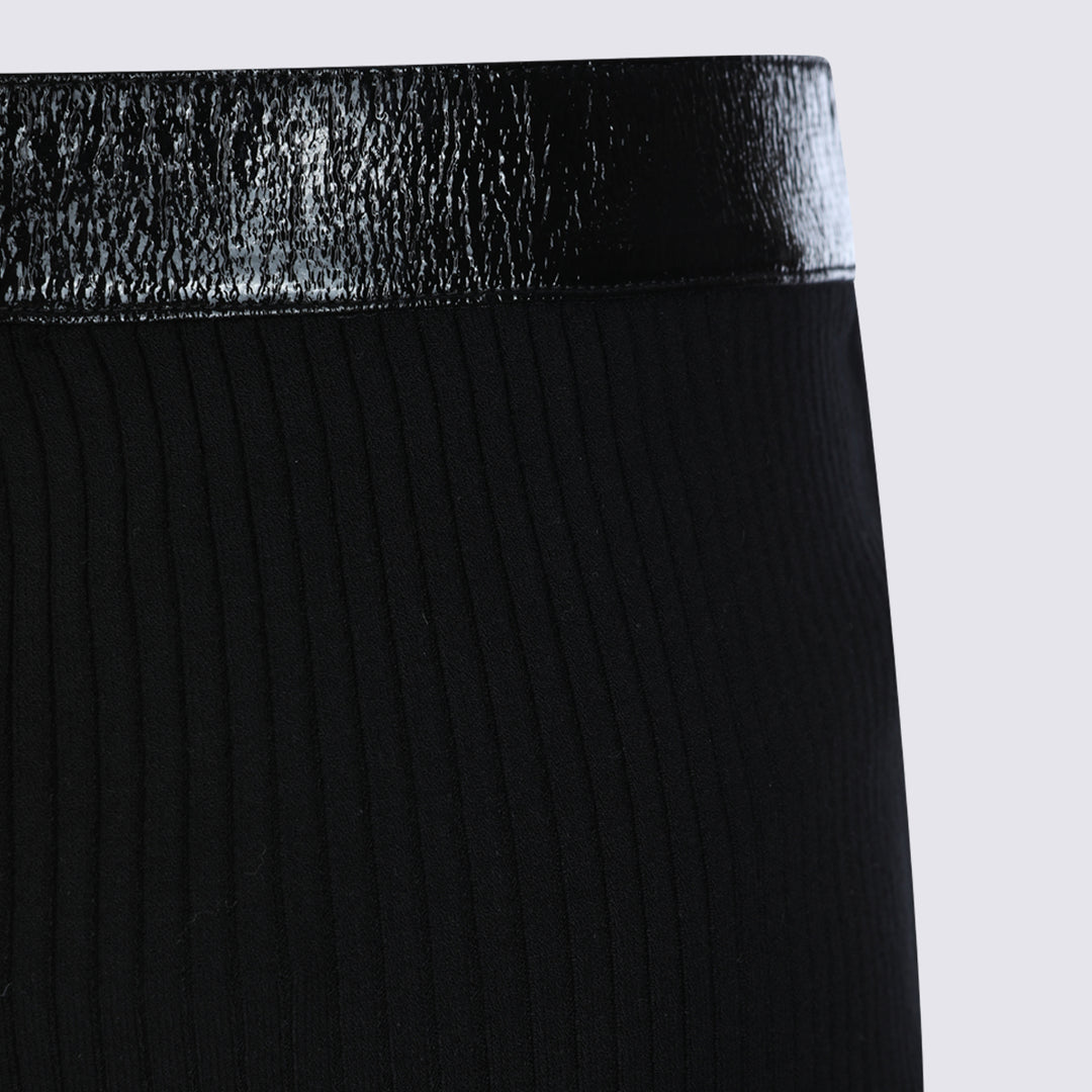 Courreges Trousers - Black | 5d39b636d82ad75cd8108d67f24b48c7ffc03666