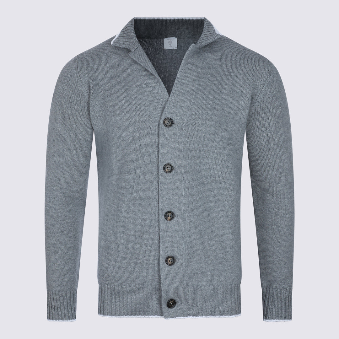 Eleventy Sweaters - Metallici e grigi | a4701f5a2733650e165127dee50e8022b795cc46
