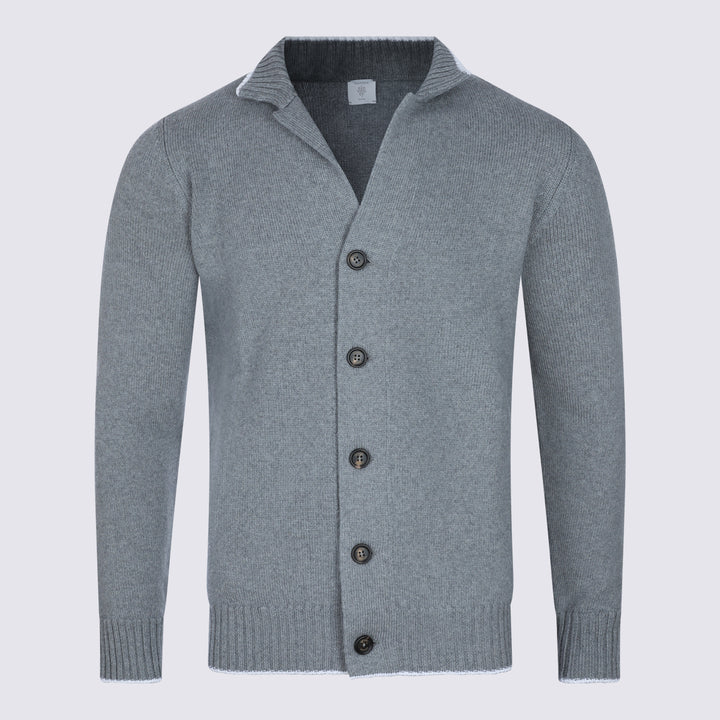Eleventy Sweaters - Metallici e grigi | a4701f5a2733650e165127dee50e8022b795cc46