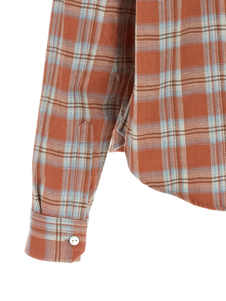 Second/Layer Sherman Shirt and Blouse - Orange | 2443499a42e357afe5333d400a7187870e955662