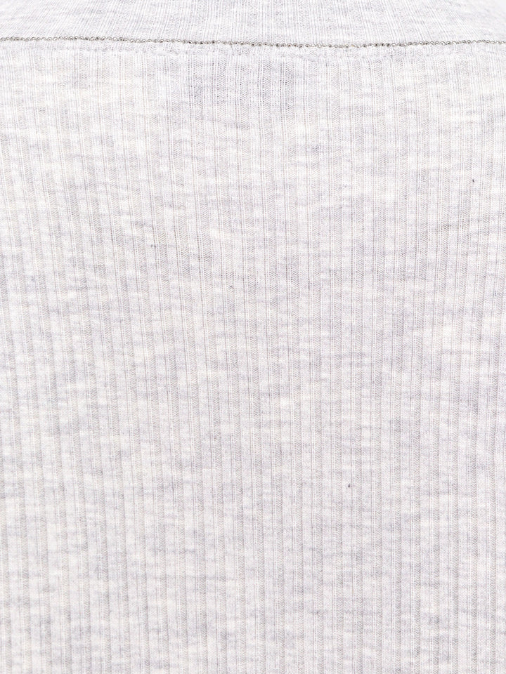 Brunello Cucinelli T-shirts and Polos - Blacks and greys | 8e9af7cbd1495c1cbd8e673d4f862f9f64ac421f