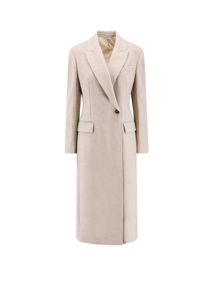 Brunello Cucinelli Coats - Light and natural | 3d0cf42e8f2ad8299a6e943e30de61ae40ddb4b4