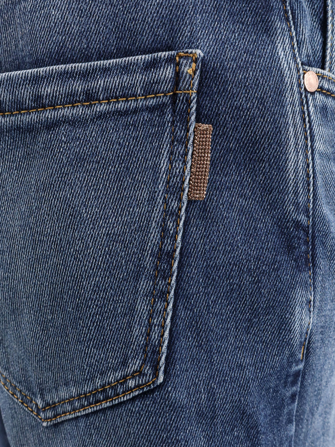 Brunello Cucinelli Jeans - Blue and green | 937b8d36ff86e7f54374d03008a2e52f7e43f4de