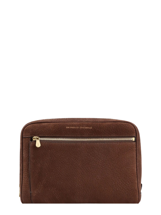 Nabuk Beauty Case With Logo