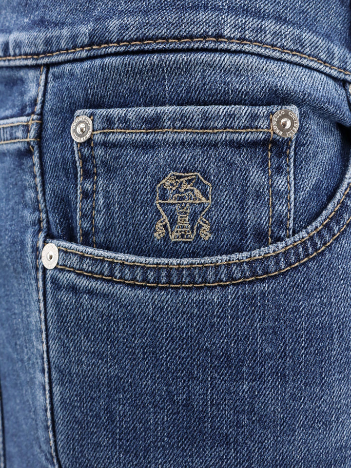 Brunello Cucinelli Jeans - Blue and green | aef2b6f048da219422f8cdb794391f0c082374b0