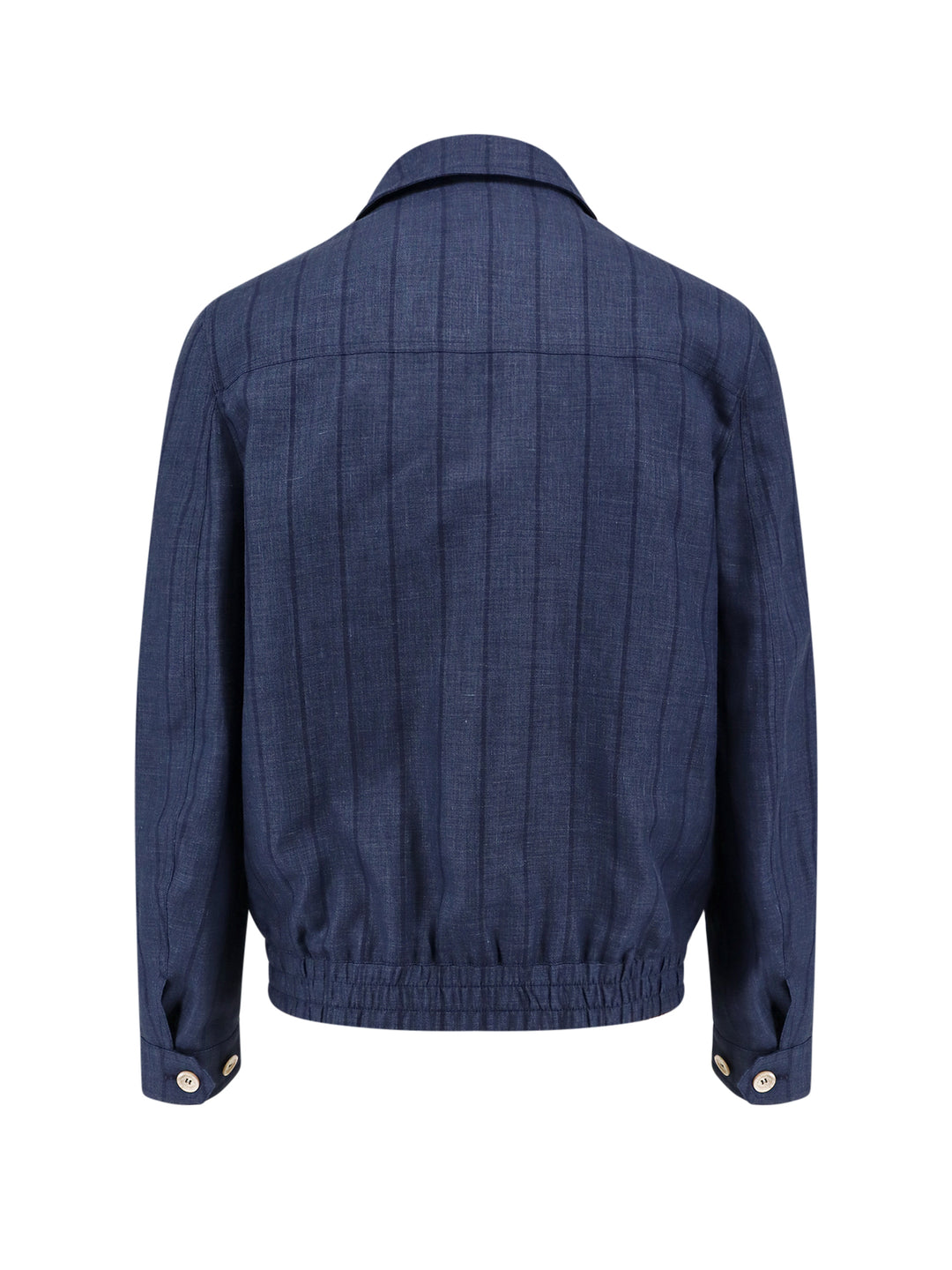 Brunello Cucinelli Jackets - Blue and green | 68b8ac7fae2cc7c487b8318747f29a6f9e7c0341
