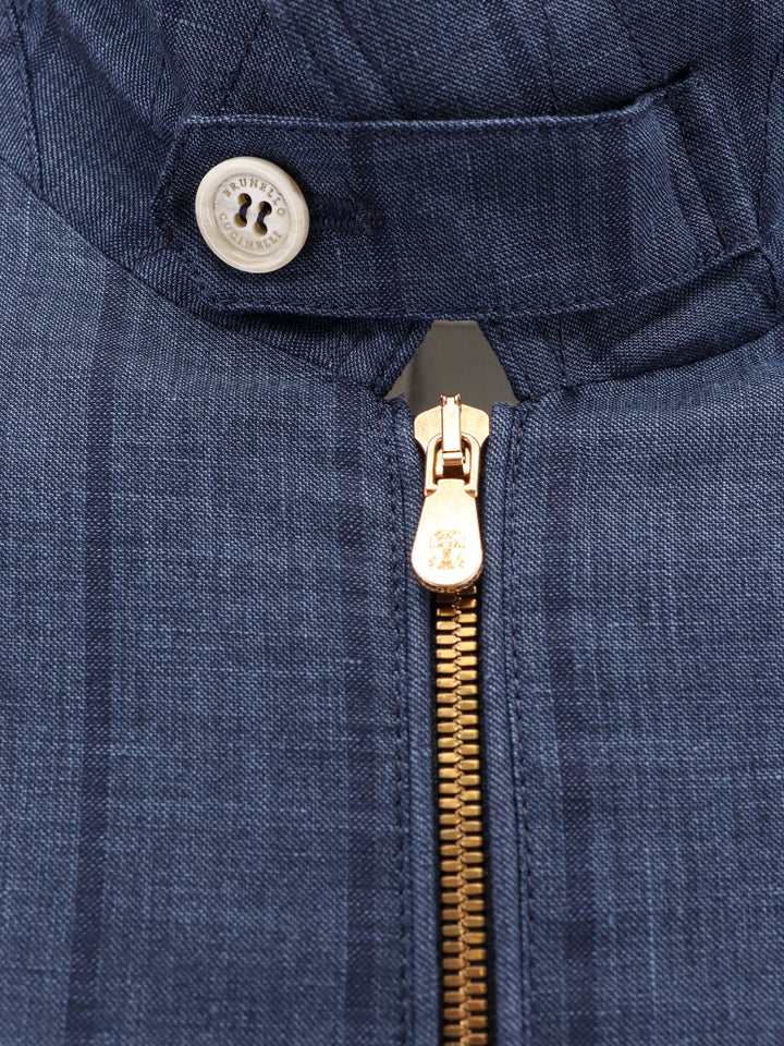 Brunello Cucinelli Jackets - Blue and green | d87a4a1323d43e0406736d7b57727fe1a382d269