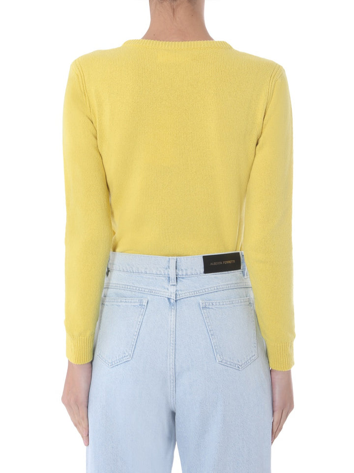 Alberta Ferretti Sweaters - Yellow | Wanan Luxury