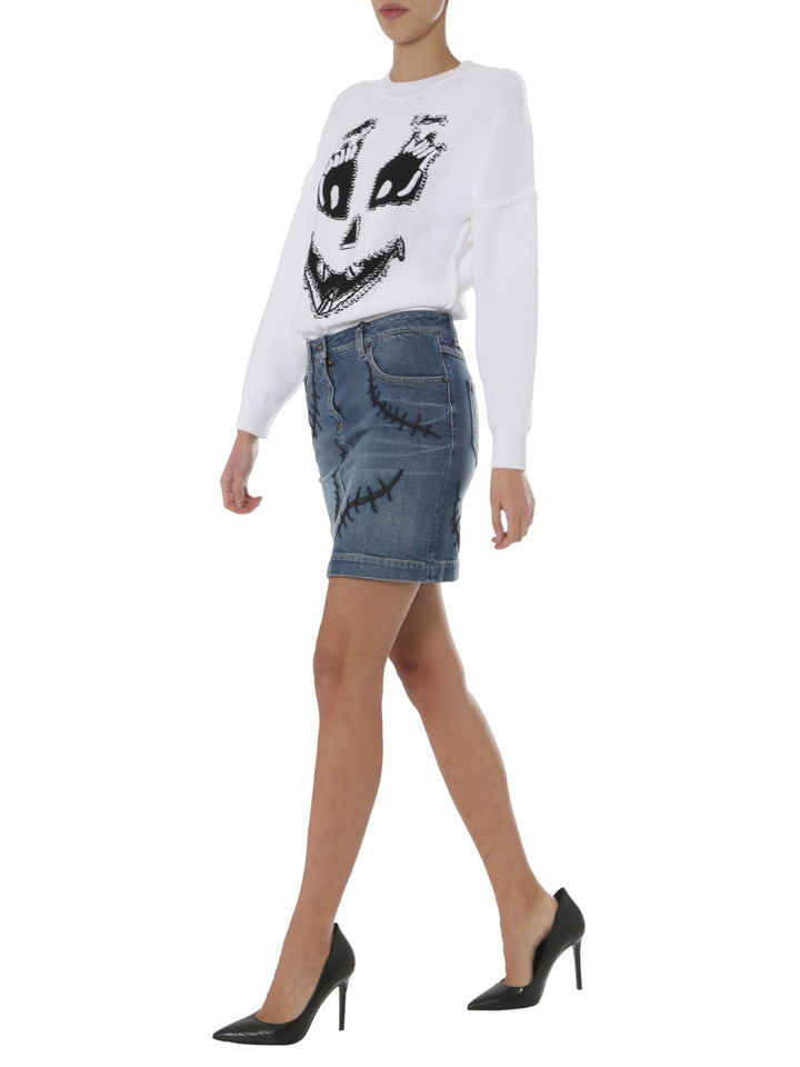 Moschino Sweaters - White | Wanan Luxury