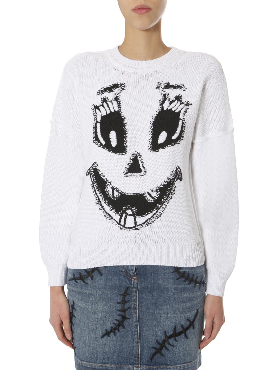Moschino Sweaters - White | Wanan Luxury