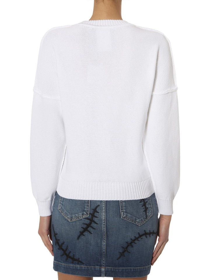 Moschino Sweaters - White | Wanan Luxury