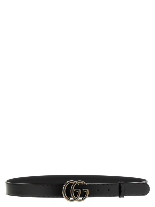 Gg Marmont Belts Black