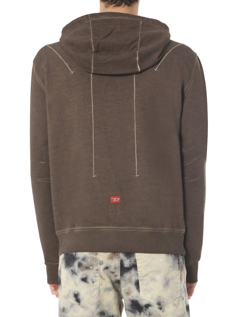 Diesel Sweatshirts - Brown | Wanan Luxury