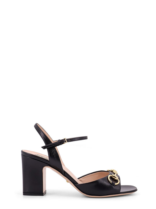 Leather Sandals With Iconic Horsebit