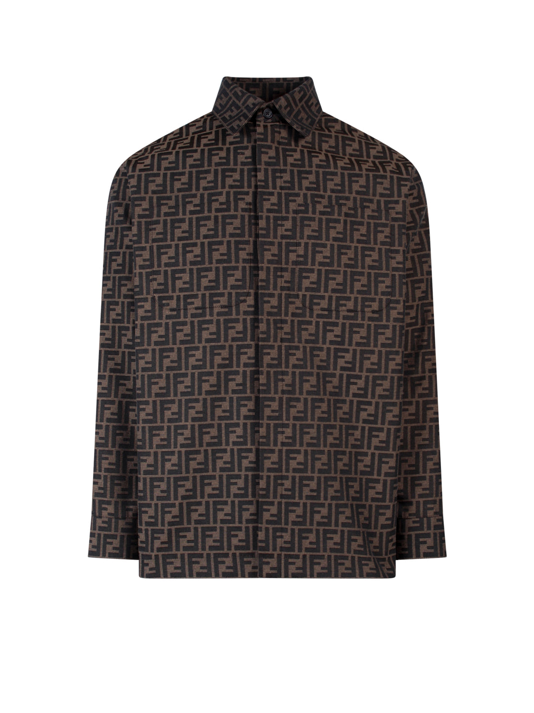 Fendi Shirts - Brown | e1570cc3c243bb179eaba4ce697d7e13603c1bf4