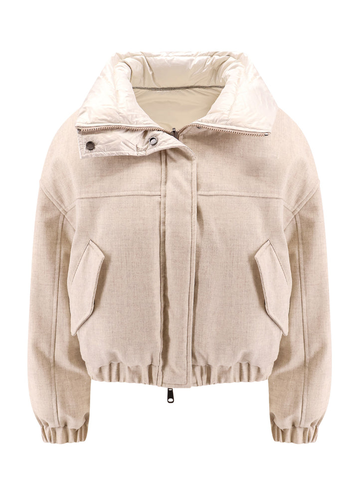 Brunello Cucinelli Jackets - Light and natural | 554ec5c6f2ae9c4ab0ae48471d4af92aa68ce67d