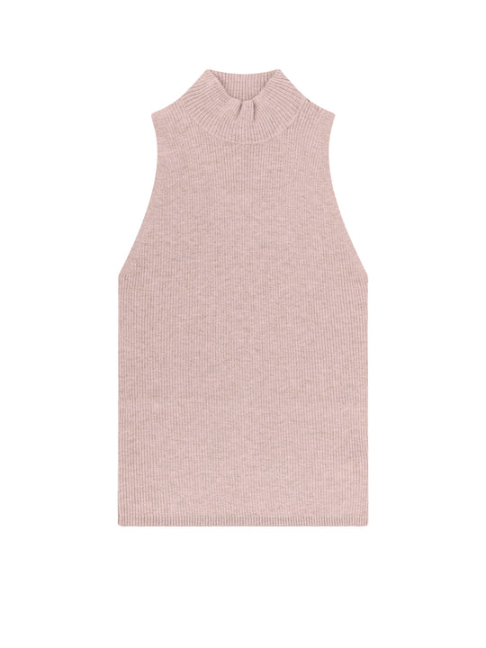 Ribbed Cashmere Blend Top