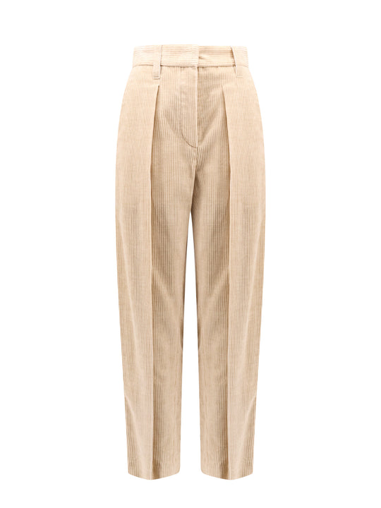 Corduroy Trouser With Pinces