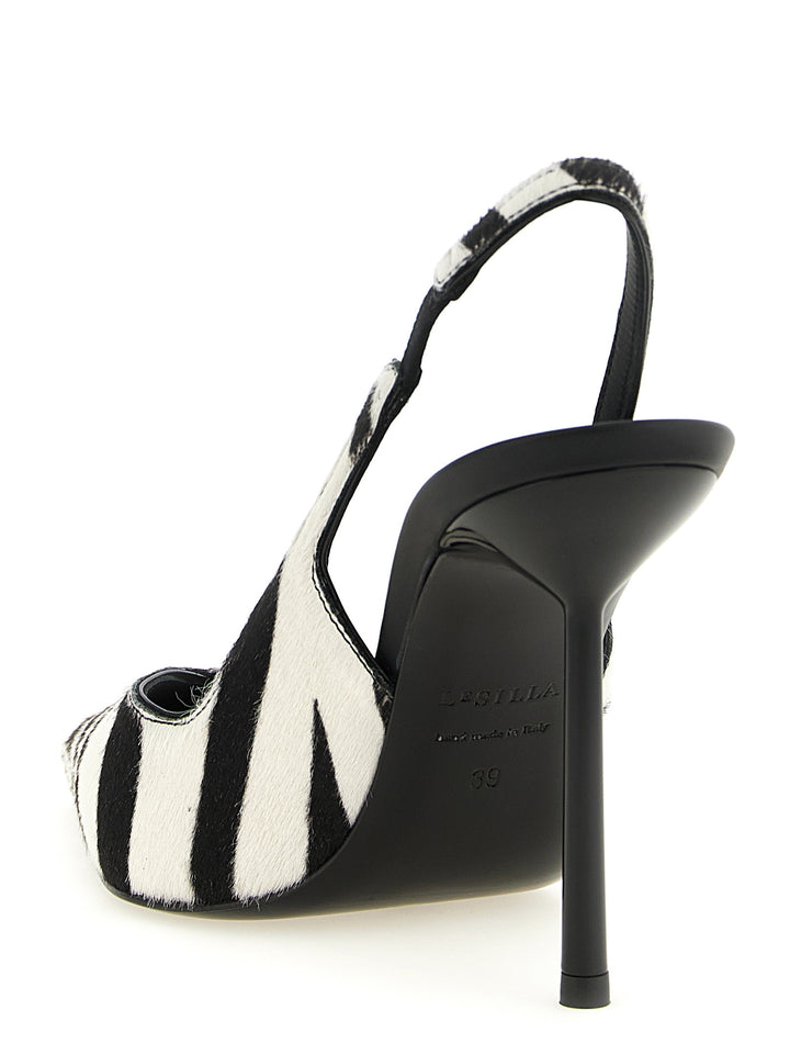 Le Silla Vivienne Pumps - White/Black | 500a60f344594008aa31b61b9d0e6ee5dc6895b4