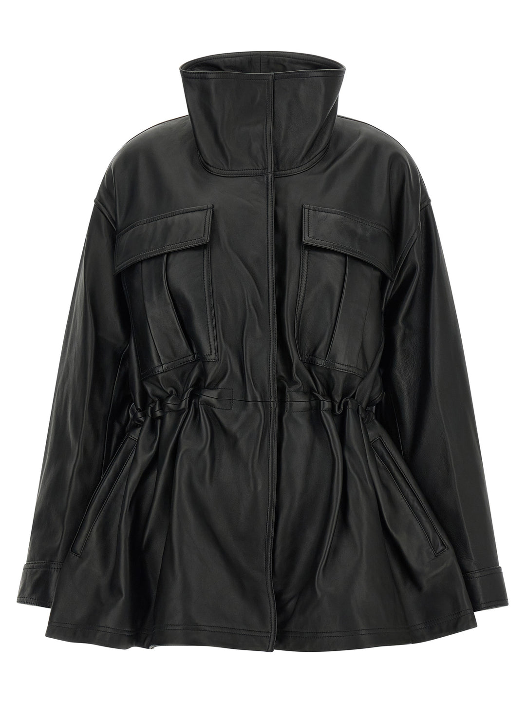 Rohe Sculptural Puffer Jackets - Black | 6d0240e7e6cb0688736c684ecce4b50414c72bc0