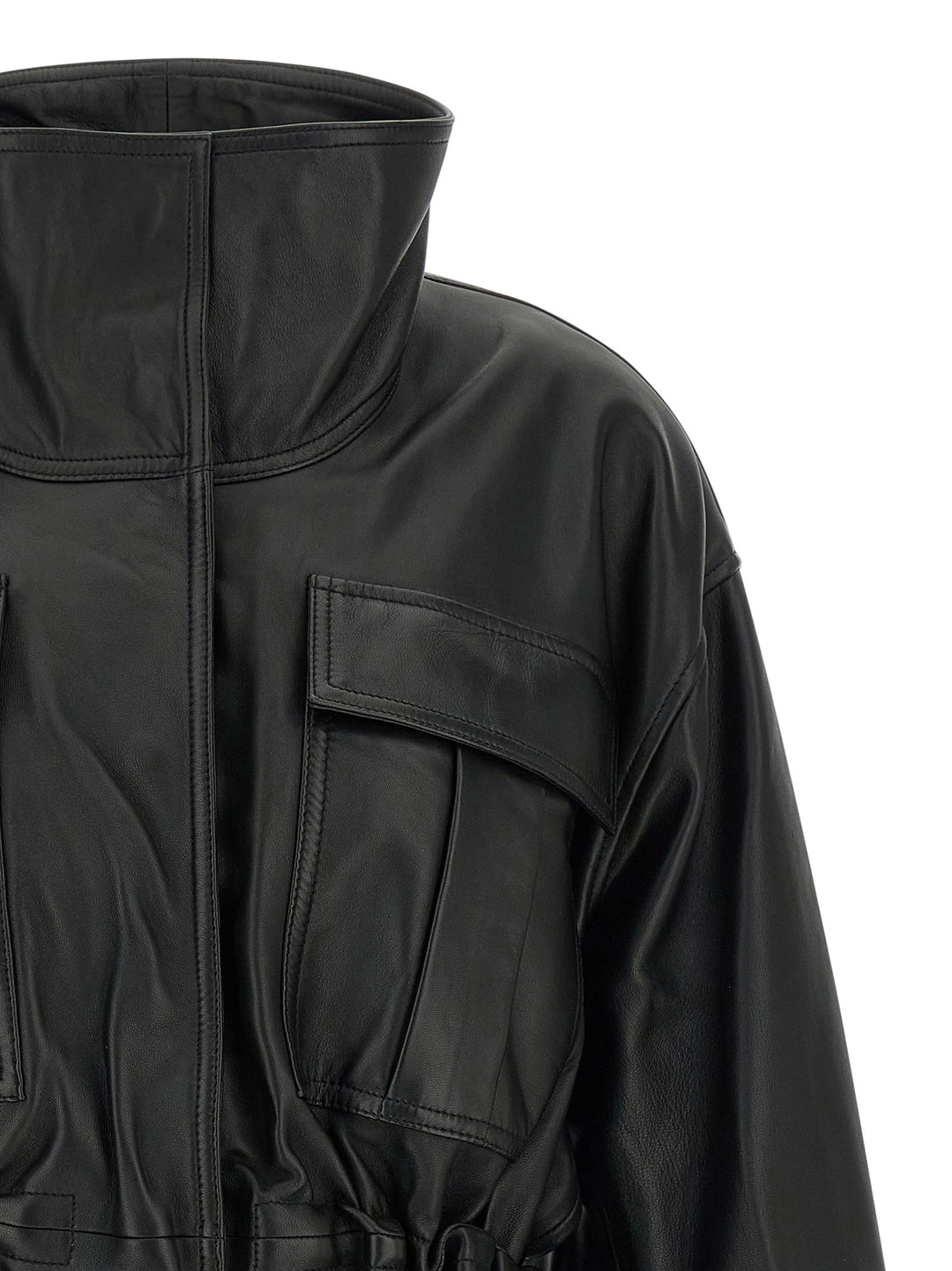 Rohe Sculptural Puffer Jackets - Black | 3cca0dd9882d143f7524ad28bc09eec54d9cb4cc