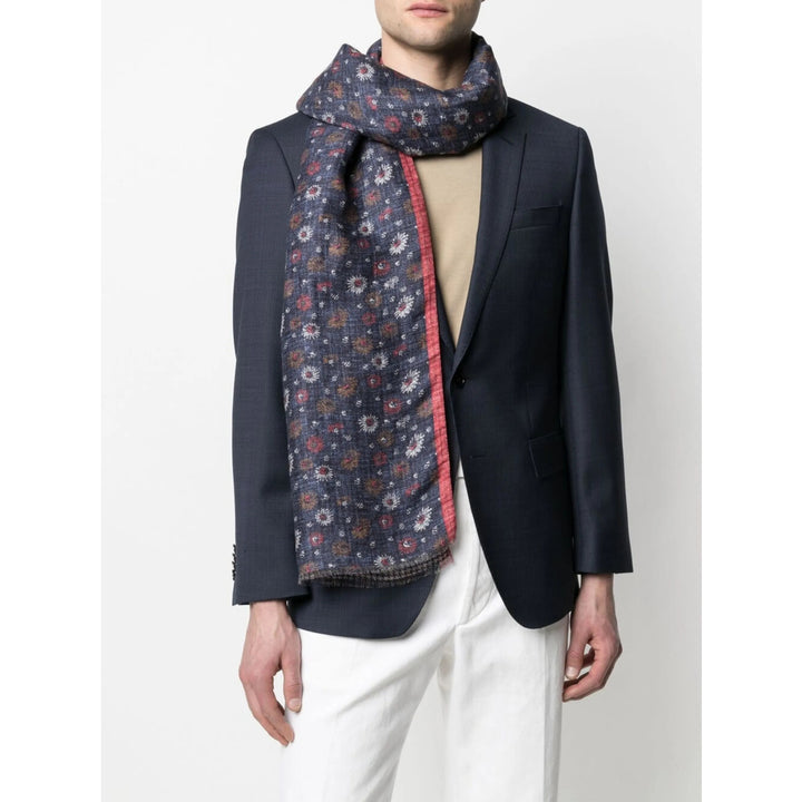 Lady Anne Scarves - Blue, Red | be00e09b895170354b94565d54dc2b13da114fbc