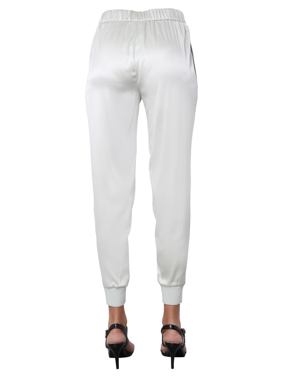 Fabiana Filippi Pants - White, Light Blue | Wanan Luxury