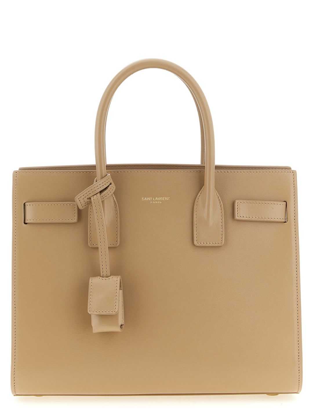 Saint Laurent Sac De Jour Hand Bags - Beige | 2ba805c301c70d2b0b5807991b1aea1c1f7f9c68