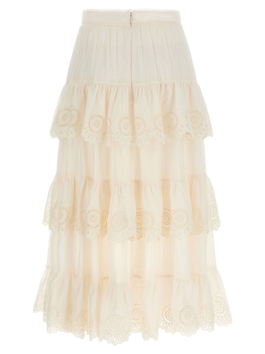 Zimmermann Lucky Skirts - White | 95a154ee32aba9d9ef510b82056d30c2c5b0c457