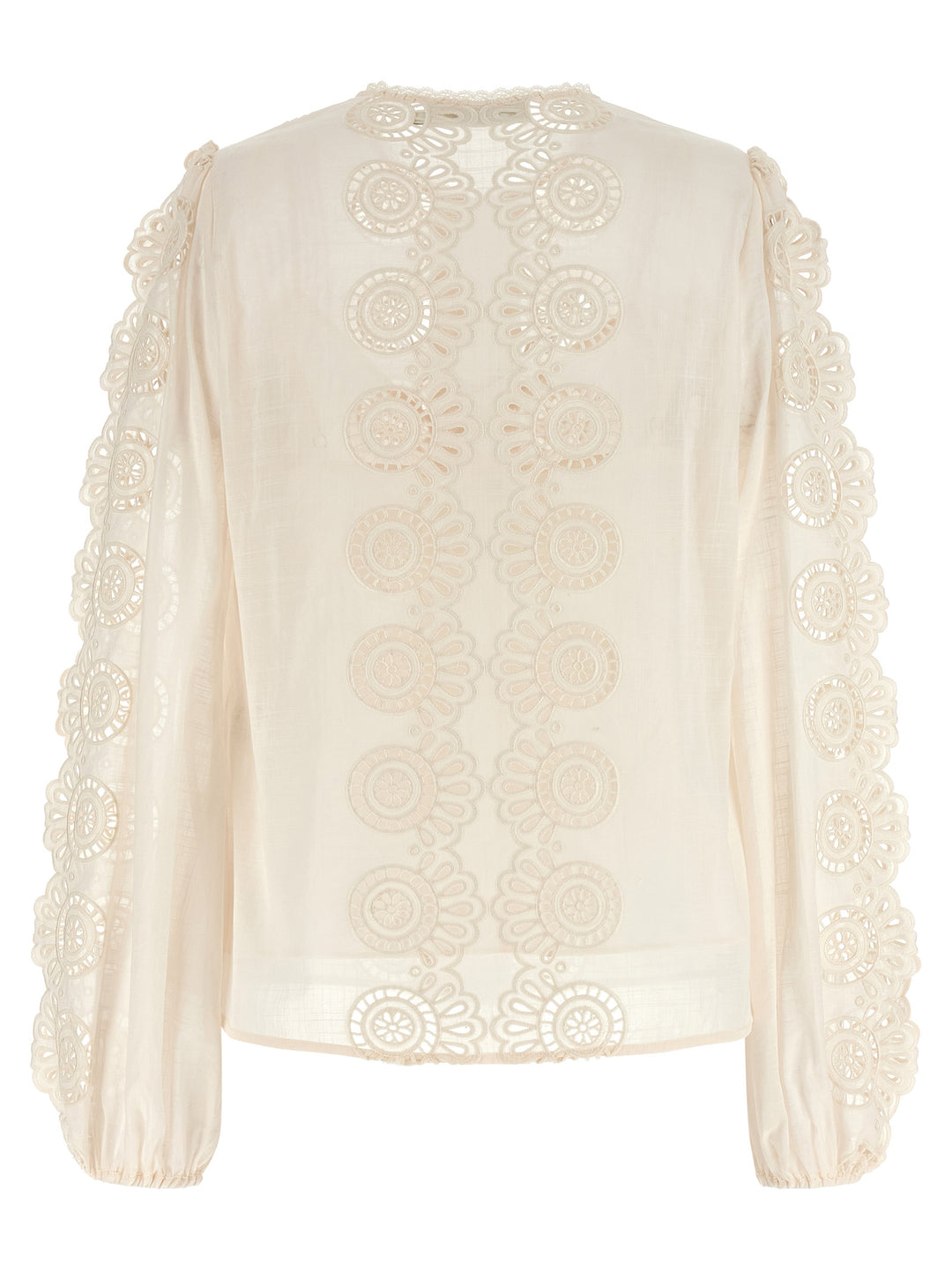 Zimmermann Lucky Shirt and Blouse - White | 3a1d56454a996fc4b0025b9ba5406b75107f9bc5