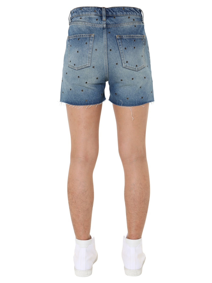 Saint Laurent Shorts - Light Blue | Wanan Luxury