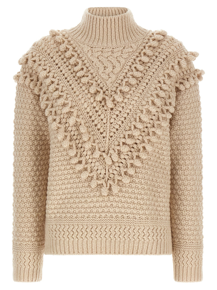 Zimmermann Hypnotic Bauble Sweaters and Cardigans - Beige | 6e9bd9e2ad2b6a6a4b56bfc6c7fc438f964f8f5f