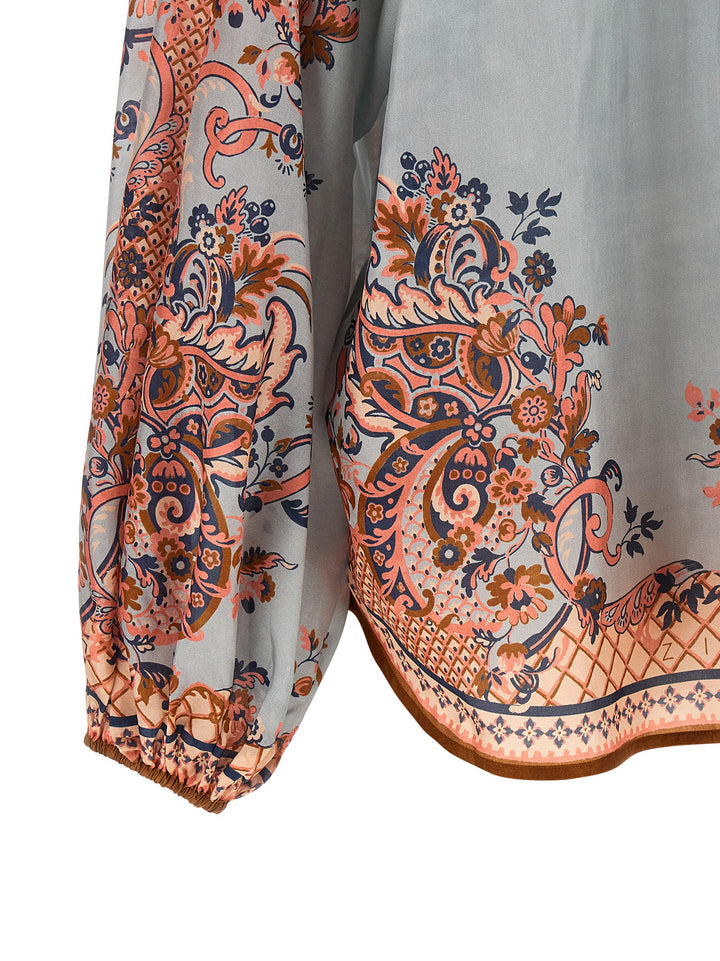Zimmermann Aster Shirt and Blouse - Multicolor | bdc6b9cd6b5ac3b41c94d6f2800bfdd85a165924