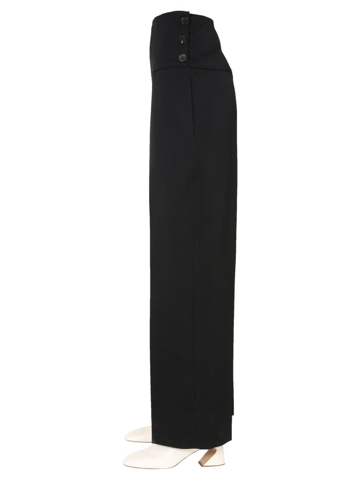 Jil Sander Pants - Black | Wanan Luxury