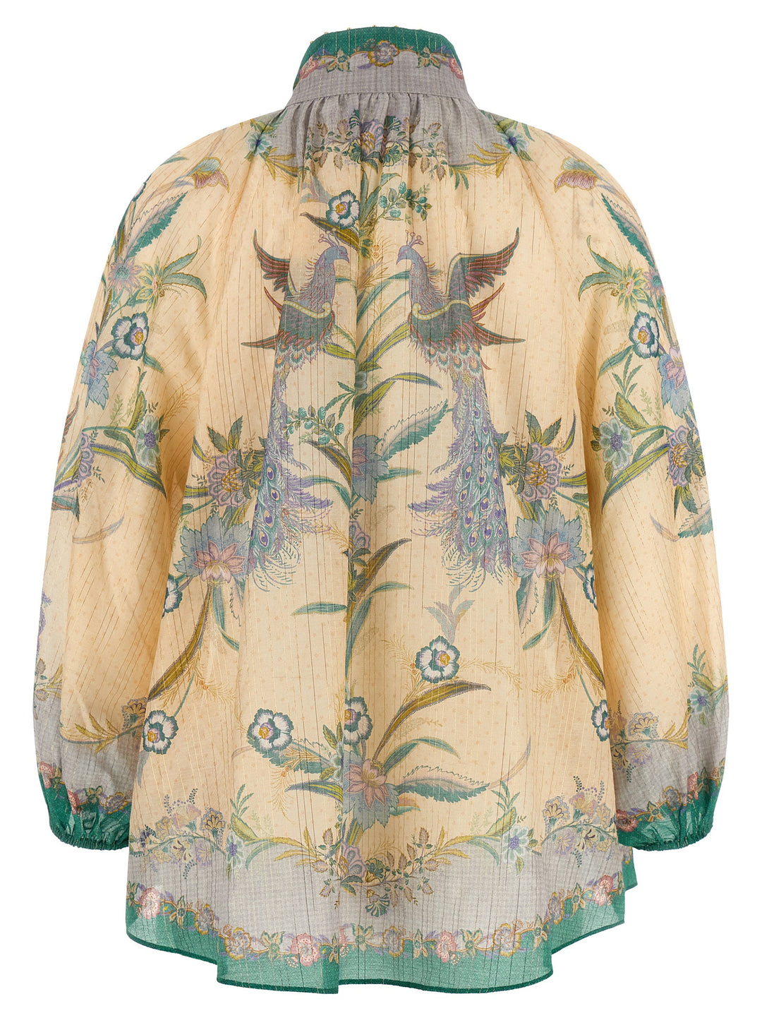 Zimmermann Indra Shirt and Blouse - Multicolor | 50ebea65d6971ea046978f96608225d07b42fa4e